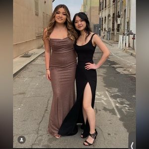 Brown Formal Dress